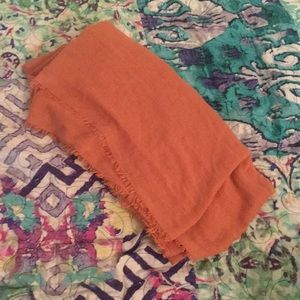 Women’s orange scarf